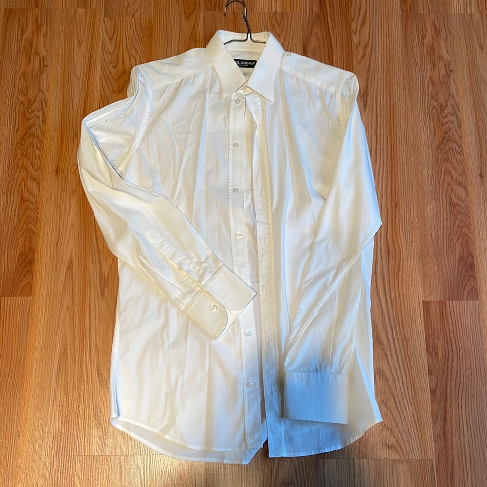 White Dolce Gabbana Blouse